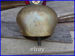 Authentic Swiss Cow Bell Treichel Made in Switzerland Vintage Large