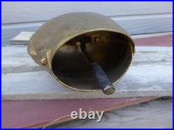Authentic Swiss Cow Bell Treichel Made in Switzerland Vintage Large