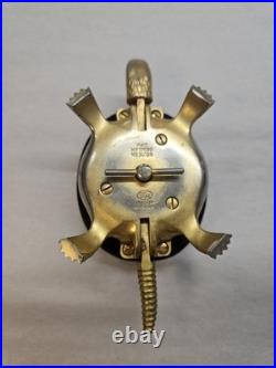Beautiful Hotel Desk Bell Vintage BOJ Double End Ring Turtle Spain 1970's