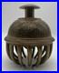 Beautiful Huge Vintage Solid Brass Indian Asian Claw Bell Clapper Hand Hammered