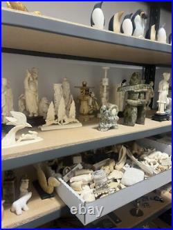 Beautiful Huge Vintage Solid Brass Indian Asian Claw Bell Clapper Hand Hammered