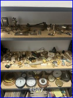 Beautiful Huge Vintage Solid Brass Indian Asian Claw Bell Clapper Hand Hammered