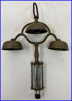 Beautiful Rare Antique Brass Horse Harness Carriage Parade Bells