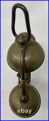 Beautiful Rare Antique Brass Horse Harness Carriage Parade Bells