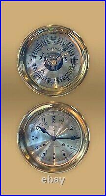 Bell Clock Company 6 Ship's Bell Clock and Barometer Set