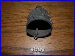 Bell Ganesha Antique Hanging Collectible Outdoor Church Temple Feng Shui Old