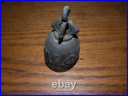 Bell Ganesha Antique Hanging Collectible Outdoor Church Temple Feng Shui Old
