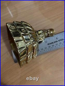 Bell Solid Brass, It Is A Princess In The 18th Century Wearing A Princess Gown
