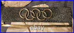 Bell String Fittings Brass Olympic Rings Logo Buckles (2) Sets-(4) Total Denmark