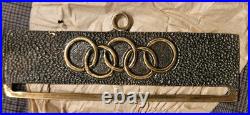 Bell String Fittings Brass Olympic Rings Logo Buckles (2) Sets-(4) Total Denmark