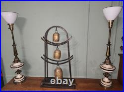 Bells+Stand-Indian/Khadki/Noah/Temple/Monastery/Harmony style 32 with Mallet