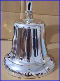 Big Brass Door Bell Wall Hanging Mount bell Nautical Brass Ship Loud Sound Decor