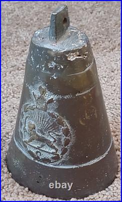 Brass Camel Bell 1 lb 9 Oz 6 Tall 4x3 Wide