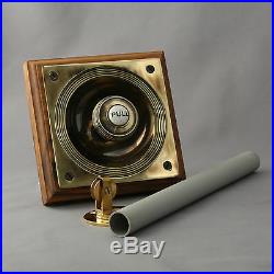 Brass Claverley Front Door Bell Pull