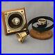 Brass Claverley Front Door Bell Pull & Bell