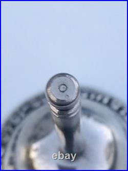 Brass Crome Church/School Hand Bell Greenfield Mass 1832-1943-2nd Congressional