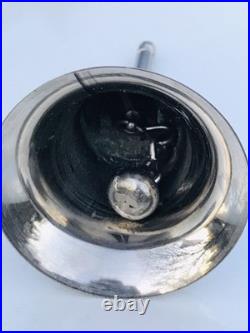 Brass Crome Church/School Hand Bell Greenfield Mass 1832-1943-2nd Congressional