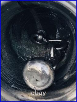 Brass Crome Church/School Hand Bell Greenfield Mass 1832-1943-2nd Congressional