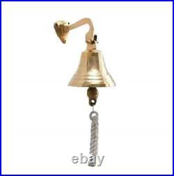 Brass Door Bell Nautical 6'' Brass Ship Ring Door Bell Set Of 10 Antique Bell