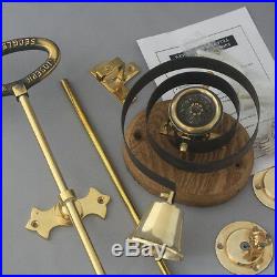 Brass Front Door Bell Pull & Bell