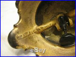 Brass & Iron Victorian Hotel Desk Counter Bell-Hop Service Store Patent Appl For
