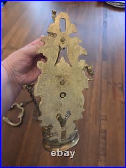 Brass Leo Pelicanus Angelus Angel Griffin Relief Scandinavian Door Bell
