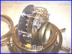 Brass Ships Bell Clock