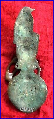 Brass Sparrow Bird Figure Door Knocker Handmade Antique Home Door Bell MJ175