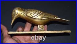 Brass Sparrow Door Bell Ring Woodpecker Bird Design Door Knocker Gift Dec GTX