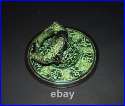 Brass Tibetan Door Bell Nepali Calendar Engraving Round Door Knocker GTX