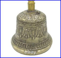 Brass Tibetan Om Bell Fengshui Vastu Meditation Healing Spiritual Handcrafted