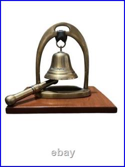 Brass bell with Hammer