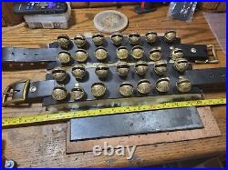 Brass sleigh bells for Native American dancers