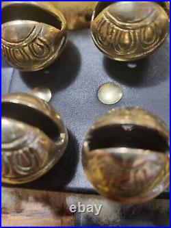 Brass sleigh bells for Native American dancers