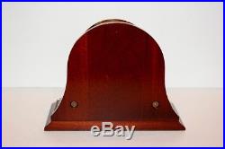 CHELSEA ANTIQUE SHIPS BELL CLOCK 4 1/2 DIAL Circa 1920s RED BRASS RESTORED
