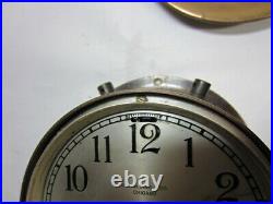 CHELSEA Automatic SHIP'S BELL CLOCK 1926 Working Strike RARE EARLY Yacht Boston