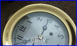 CHELSEA BRASS SHIP'S BELL Marshall Fields & Company Shift Change Clock