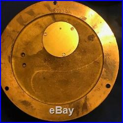 CHELSEA SHIP'S BELL 41/2 DIAL CLOCK WithHINGE BEZEL YEAR 1964 ALL WORKING