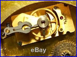 CHELSEA Ships Bell MARINER YACHT WHEEL SHIP CLOCK Works but read