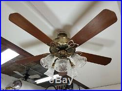 Casablanca Victorian Inteli-Touch Ceiling Fan. USA Made