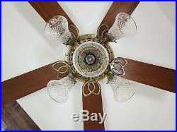 Casablanca Victorian Inteli-Touch Ceiling Fan. USA Made