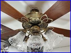 Casablanca Victorian Inteli-Touch Ceiling Fan. USA Made