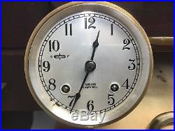 Chelsea 3 3/4 Ships Bell Clock 1967/68