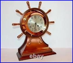 Chelsea Antique Ship's Bell Clock Mariner Model 6 Dial Circa 1939