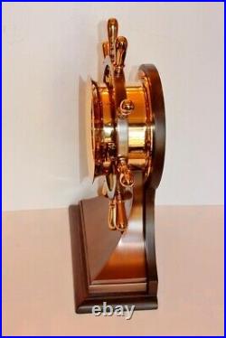 Chelsea Antique Ship's Bell Clock Mariner Model 6 Dial Circa 1939