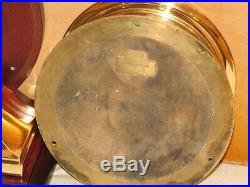 Chelsea Antique Ships Bell Clockcommander Model 6 In Dial1903red Brass