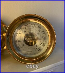 Chelsea Bell Clock & Barometer For Boats And Ships