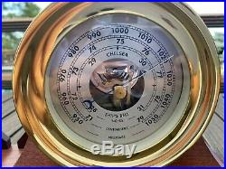 Chelsea Clock Ship's Bell and Barometer set- mint condition