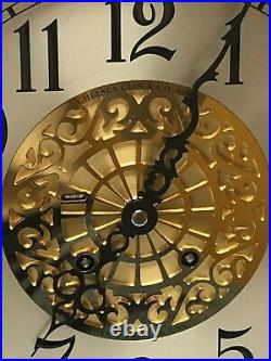 Chelsea Clock Shreve Crump & Low 8 1/2 Grand Dial Ship's Bell and Original Box