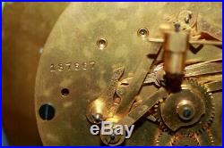 Chelsea Mariner Ship Wheel Bell Clock 6 Dial with Masonic Presentation Ca 1928